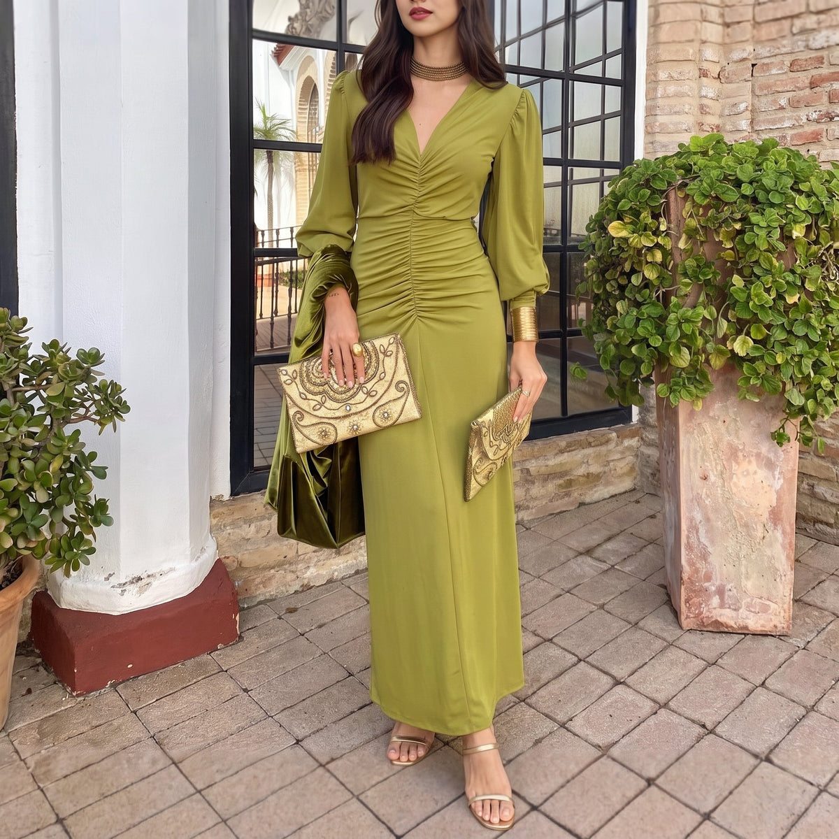 Karena™ Midi Dress