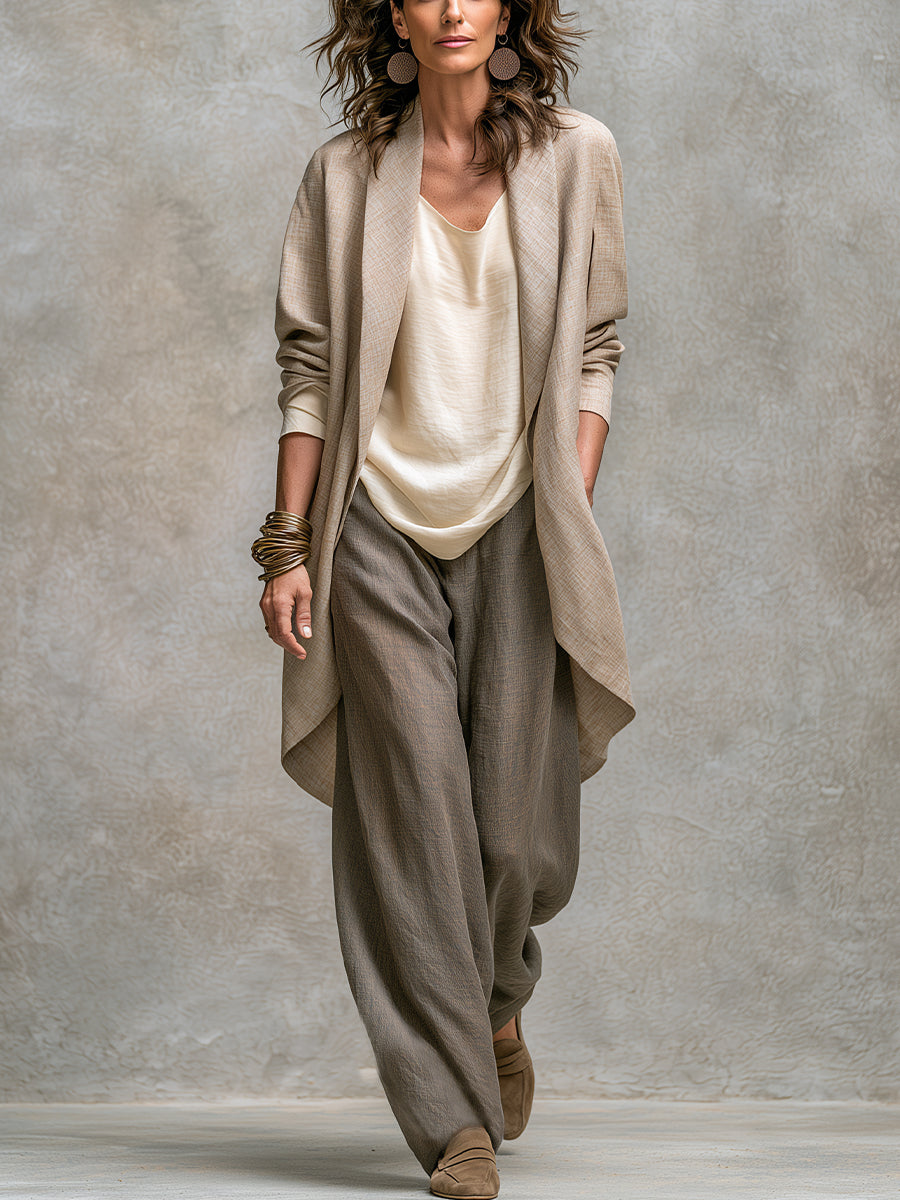 Edwina | Three Piece Wide Leg Set