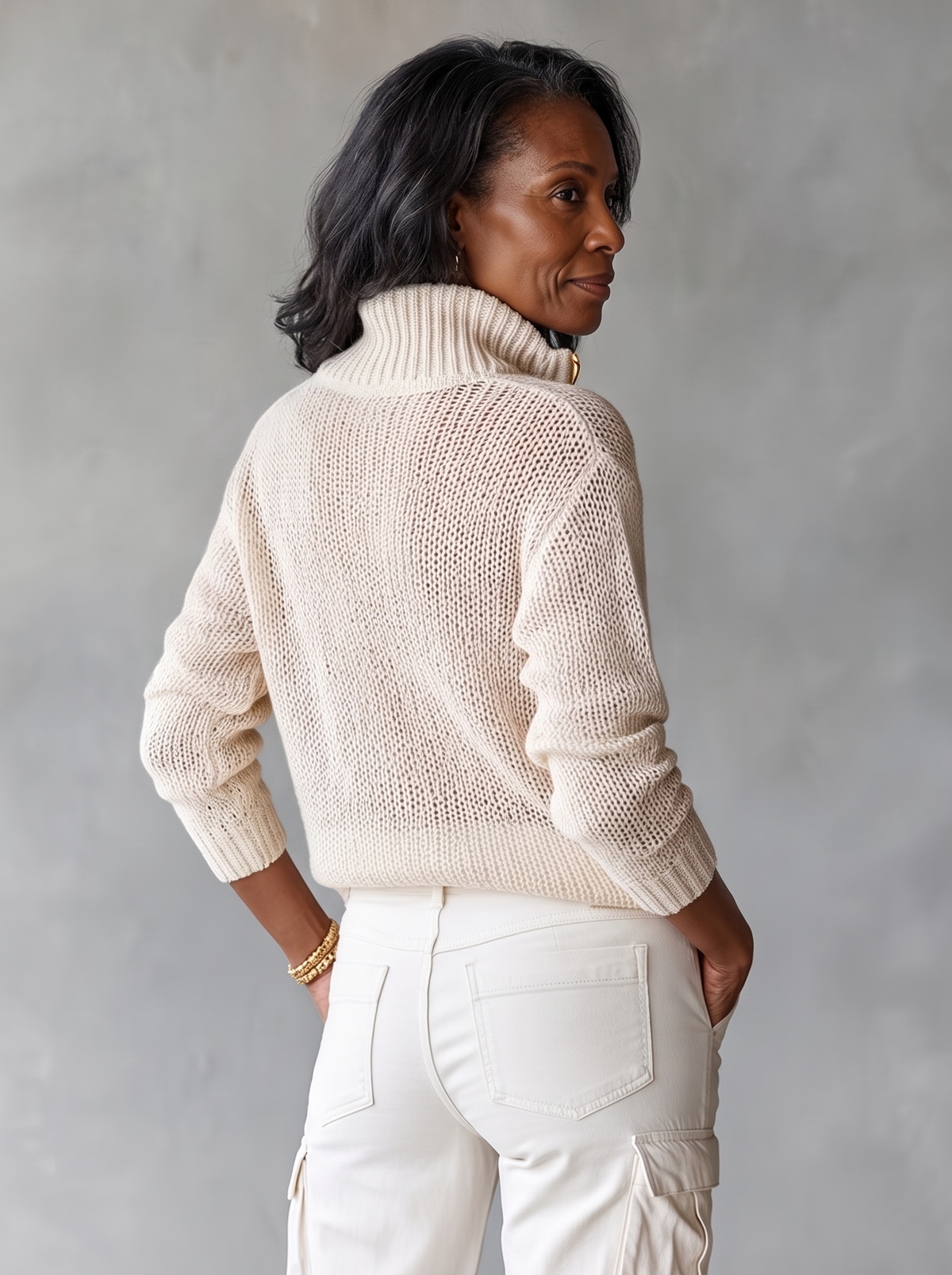 Monica | Half-Zip Knit Sweater